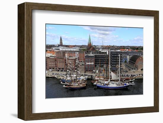 Kiel, Baltic Sea, Schleswig-Holstein, Germany, Europe-Hans-Peter Merten-Framed Photographic Print