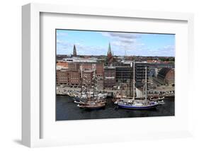 Kiel, Baltic Sea, Schleswig-Holstein, Germany, Europe-Hans-Peter Merten-Framed Photographic Print