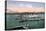 Kiel, Blick Zum Kriegshafen, Segelboote, Kriegsschiffe-null-Stretched Canvas