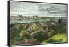 Kiel, Germany, C1875-Carrera-Framed Stretched Canvas