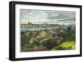 Kiel, Germany, C1875-Carrera-Framed Giclee Print