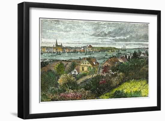 Kiel, Germany, C1875-Carrera-Framed Giclee Print