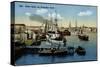 Kiel, Kieler Hafen Mit Krupp'Scher Werft, Schiffe-null-Stretched Canvas