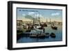 Kiel, Kieler Hafen Mit Krupp'Scher Werft, Schiffe-null-Framed Giclee Print