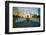 Kiener Plaza - "The Runner" in water fountain in front of historic Old Court House and Gateway A...-null-Framed Photographic Print