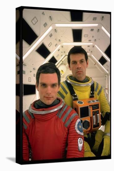 Kier Dullea and Gary Lockwood in Publicity Still from Motion Picture "2001: A Space Odyssey"-Dmitri Kessel-Stretched Canvas