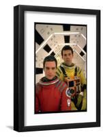 Kier Dullea and Gary Lockwood in Publicity Still from Motion Picture "2001: A Space Odyssey"-Dmitri Kessel-Framed Photographic Print