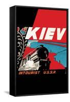 Kiev - Intourist U.S.S.R.-null-Framed Stretched Canvas