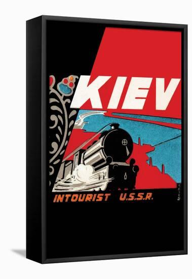 Kiev - Intourist U.S.S.R.-null-Framed Stretched Canvas