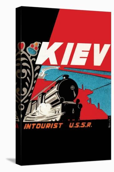 Kiev - Intourist U.S.S.R.-null-Stretched Canvas