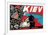 Kiev - Intourist U.S.S.R.-null-Framed Premium Giclee Print