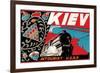 Kiev - Intourist U.S.S.R.-null-Framed Premium Giclee Print