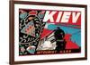 Kiev - Intourist U.S.S.R.-null-Framed Premium Giclee Print