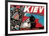 Kiev - Intourist U.S.S.R.-null-Framed Premium Giclee Print