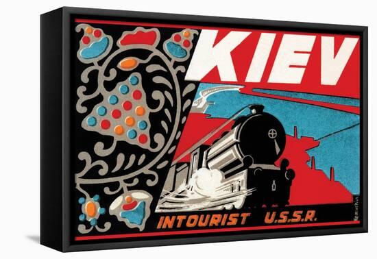 Kiev - Intourist U.S.S.R.-null-Framed Stretched Canvas