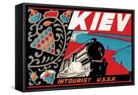 Kiev - Intourist U.S.S.R.-null-Framed Stretched Canvas