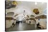 Kiev Metro Station, Moscow, Russia, Europe-Miles Ertman-Stretched Canvas