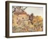 Kiftsgate Court, Gloucestershire, 1906-Charles A. Brindley-Framed Giclee Print