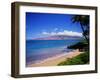 Kihei Beach and West Maui Mountains-James Randklev-Framed Premium Photographic Print