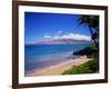 Kihei Beach and West Maui Mountains-James Randklev-Framed Photographic Print