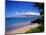 Kihei Beach and West Maui Mountains-James Randklev-Mounted Photographic Print