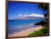 Kihei Beach and West Maui Mountains-James Randklev-Framed Photographic Print