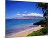 Kihei Beach and West Maui Mountains-James Randklev-Mounted Photographic Print