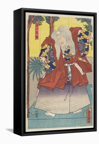 Kiichi Ho Gen, 1847-1852-Utagawa Kunisada-Framed Stretched Canvas