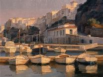 Mahon Port-Kiku Poch-Stretched Canvas