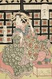 Courtesan of the Ogiva Brothel-Kikugawa Eizan-Giclee Print