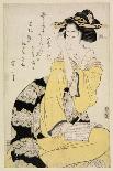 Seated Courtesan-Kikugawa Toshinobu Eizan-Giclee Print