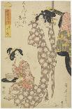 Women Wearing Two Court Costumes, 1801-Kikukawa Eizan-Giclee Print