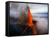 Kilauea Erupting-Douglas Peebles-Framed Stretched Canvas