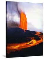 Kilauea Erupting-Douglas Peebles-Stretched Canvas