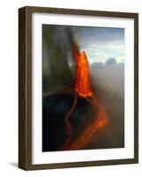 Kilauea Erupting-Douglas Peebles-Framed Photographic Print