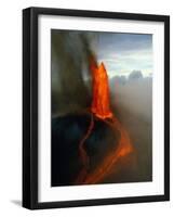 Kilauea Erupting-Douglas Peebles-Framed Photographic Print