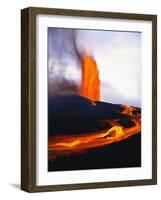 Kilauea Erupting-Douglas Peebles-Framed Photographic Print