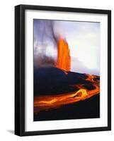 Kilauea Erupting-Douglas Peebles-Framed Photographic Print