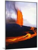 Kilauea Erupting-Douglas Peebles-Mounted Photographic Print