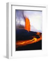 Kilauea Erupting-Douglas Peebles-Framed Photographic Print