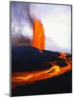 Kilauea Erupting-Douglas Peebles-Mounted Photographic Print