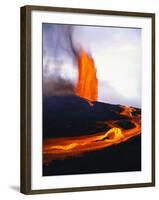 Kilauea Erupting-Douglas Peebles-Framed Photographic Print