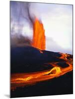 Kilauea Erupting-Douglas Peebles-Mounted Photographic Print