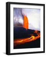 Kilauea Erupting-Douglas Peebles-Framed Photographic Print