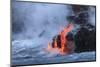 Kilauea lava flow near former town of Kalapana, Big Island, Hawaii, USA-Stuart Westmorland-Mounted Photographic Print