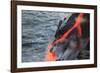 Kilauea lava flow near former town of Kalapana, Big Island, Hawaii, USA-Stuart Westmorland-Framed Photographic Print