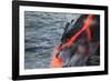 Kilauea lava flow near former town of Kalapana, Big Island, Hawaii, USA-Stuart Westmorland-Framed Photographic Print