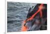 Kilauea lava flow near former town of Kalapana, Big Island, Hawaii, USA-Stuart Westmorland-Framed Photographic Print