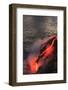 Kilauea lava flow near former town of Kalapana, Big Island, Hawaii, USA-Stuart Westmorland-Framed Photographic Print