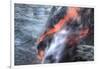 Kilauea lava flow near former town of Kalapana, Big Island, Hawaii, USA-Stuart Westmorland-Framed Photographic Print